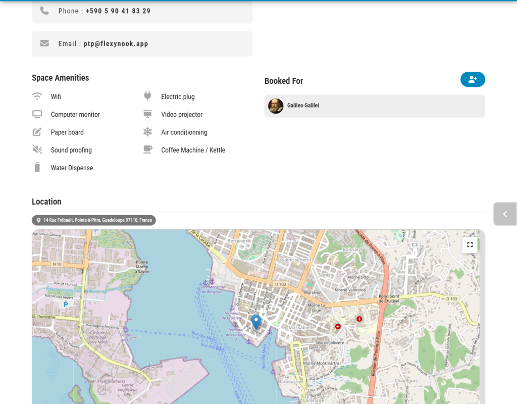 FireShot Capture 219 FlexyNook Booking Details hub.flexynook.app Book a Meeting Room and Invite other guests