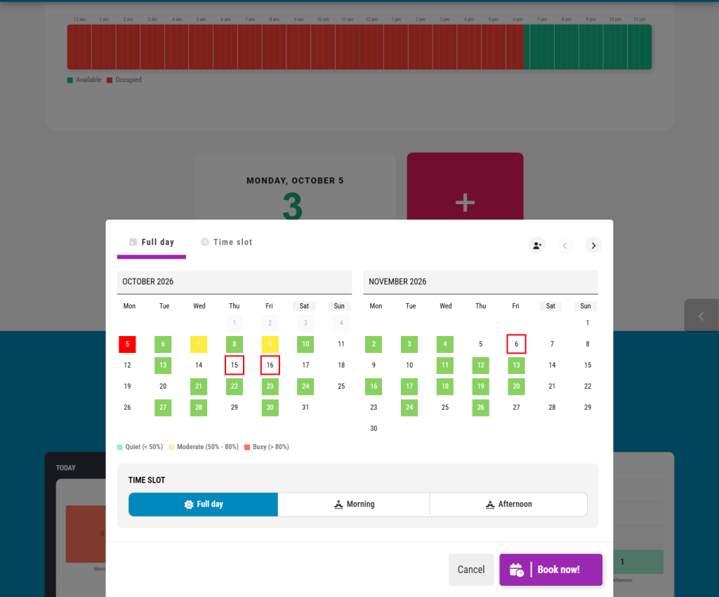 FireShot Capture 230 FlexyNook Manage your workspace hub.flexynook.app 1 Book in 3 clicks