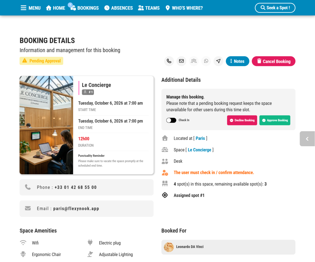 FireShot Capture 234 FlexyNook Booking Details hub.flexynook.app Book in 3 clicks