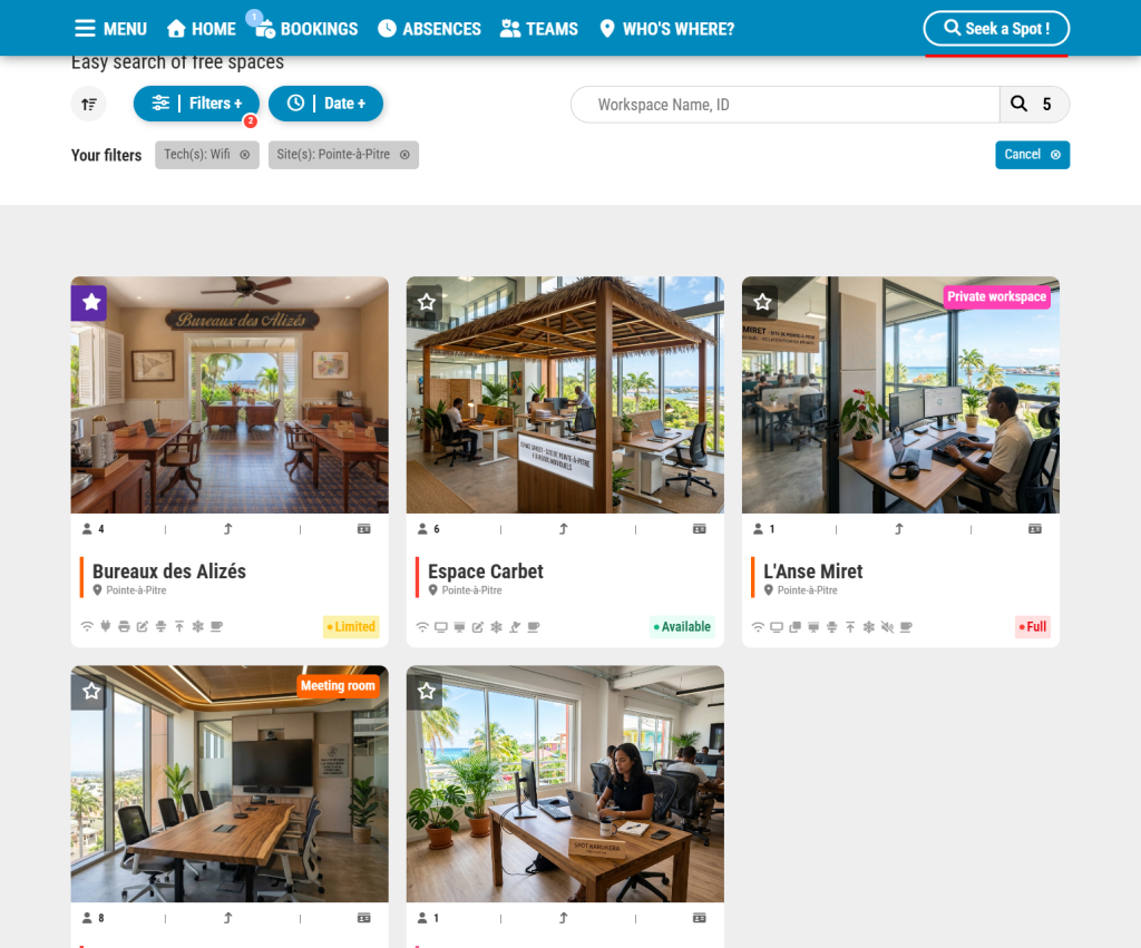 FireShot Capture 235 FlexyNook Search your working spot hub.flexynook.app Book in 3 clicks
