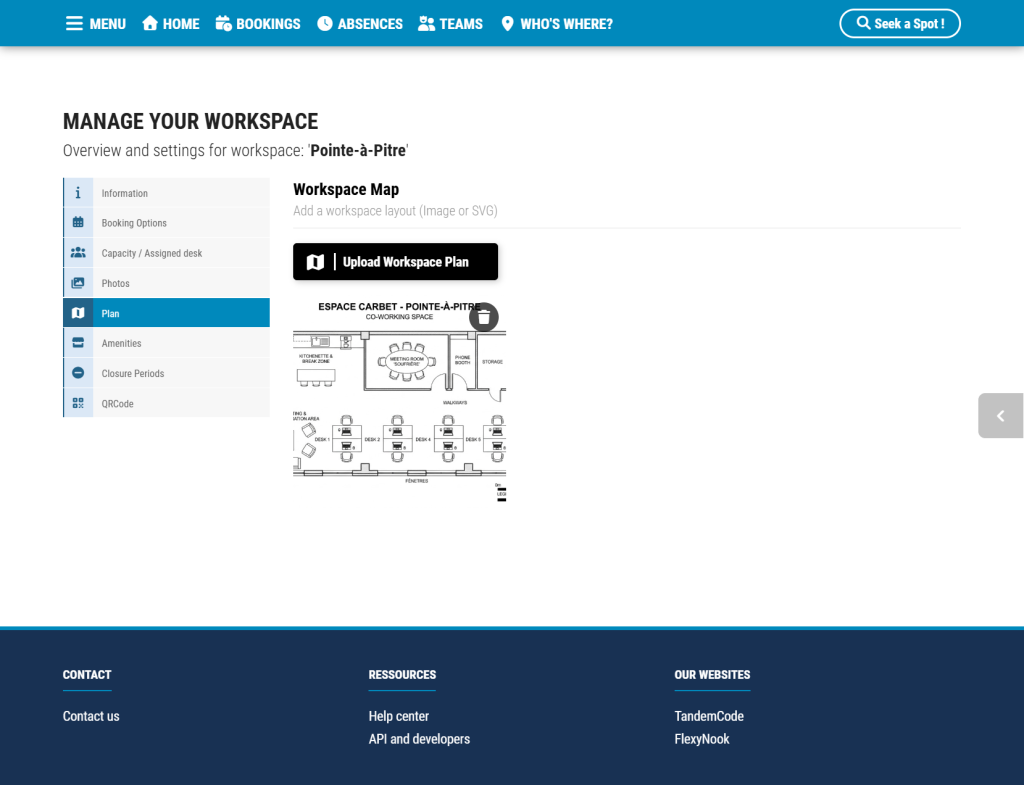 FireShot Capture 274 FlexyNook Manage your workspace hub.flexynook.app Getting Started with FlexyNook: Setting Up Sites and Workspaces
