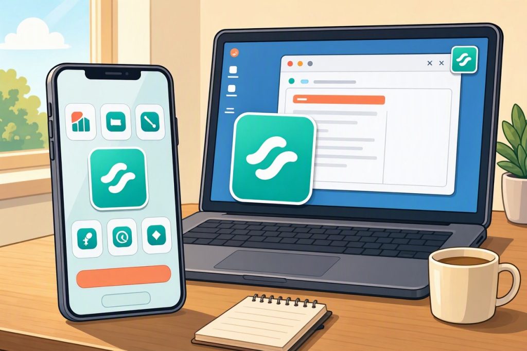 FlexyNook can be installed directly on your mobile device or Using FlexyNook as a Progressive Web App (PWA): Like a Mobile or Desktop Application